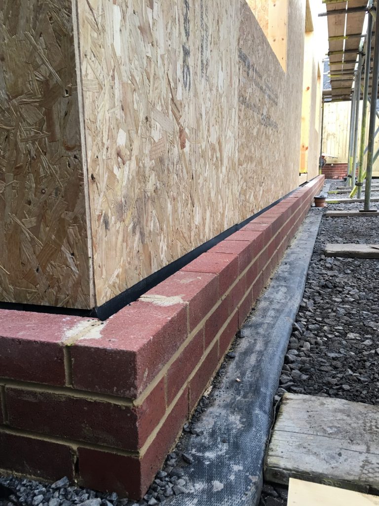 Maxiom Plot 9 Ground floor walls