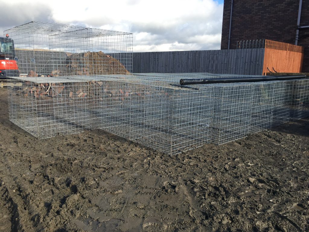 Maxiom Plot 35 Creating gabion baskets